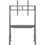 Aisens Soporte de Suelo FT90E-469 para TV de 55-90 pulgadas con Ruedas y Manivela